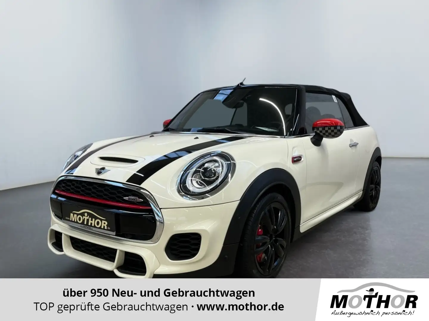 MINI John Cooper Works Cabrio 2.0 Aut. KameraAlcantara Blanc - 1