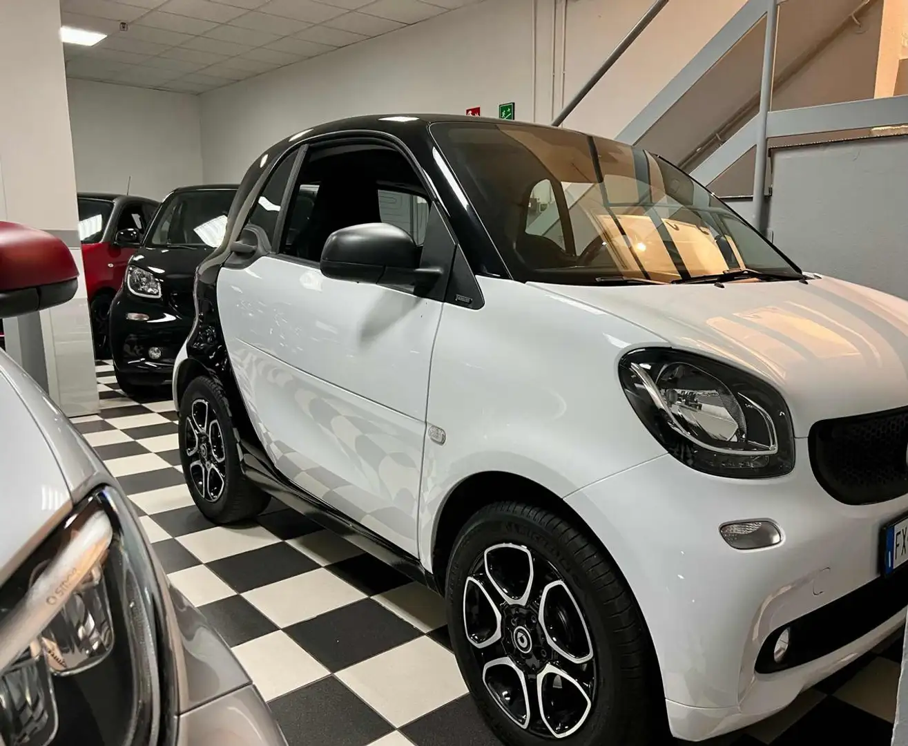 smart forTwo 90 0.9 Turbo Twinamic Passion Blanco - 1