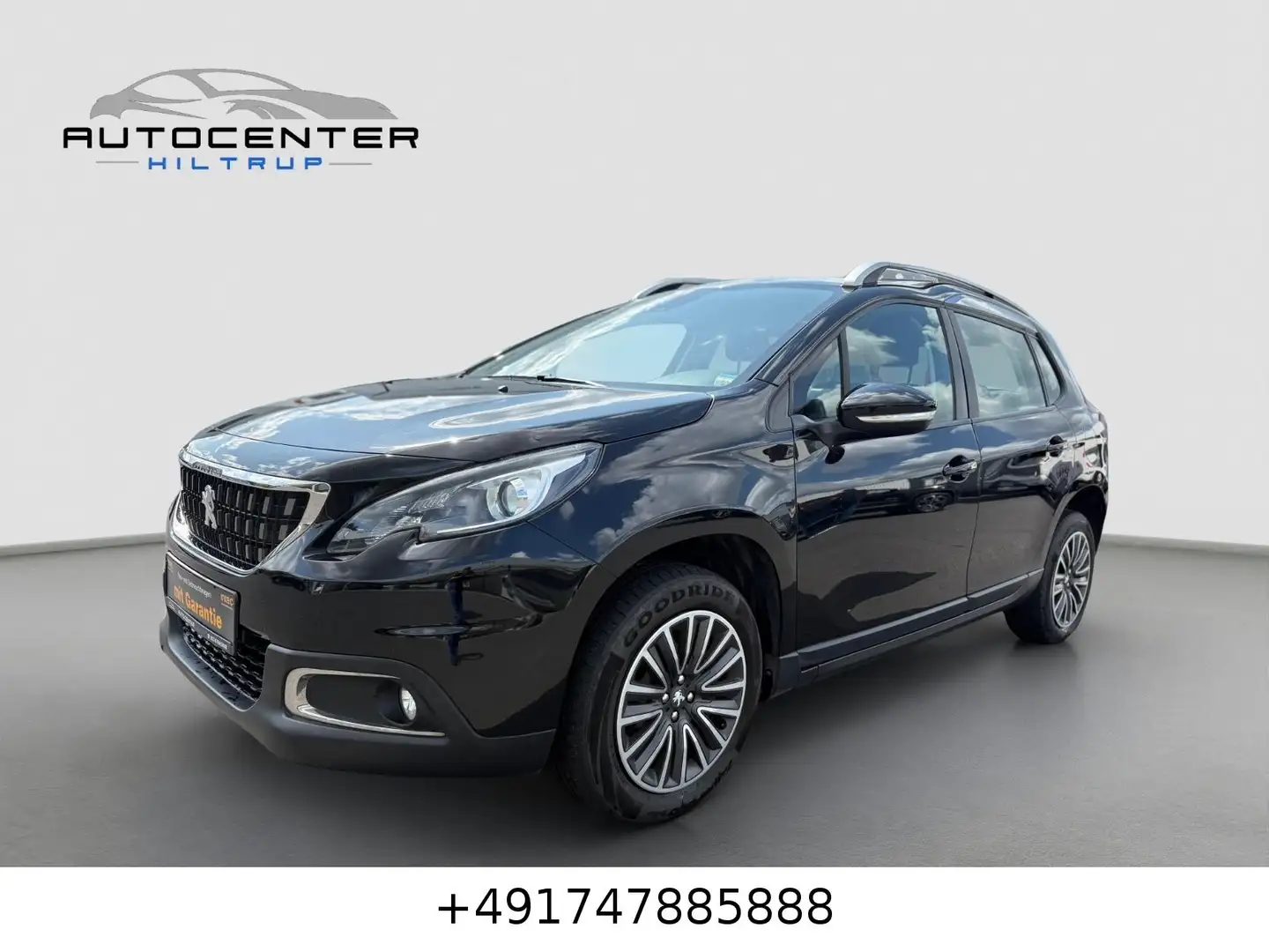 Peugeot 2008 /Navi/Kamera/Scheckheft/1.Hand/Euro 6/Sitzhe Schwarz - 1