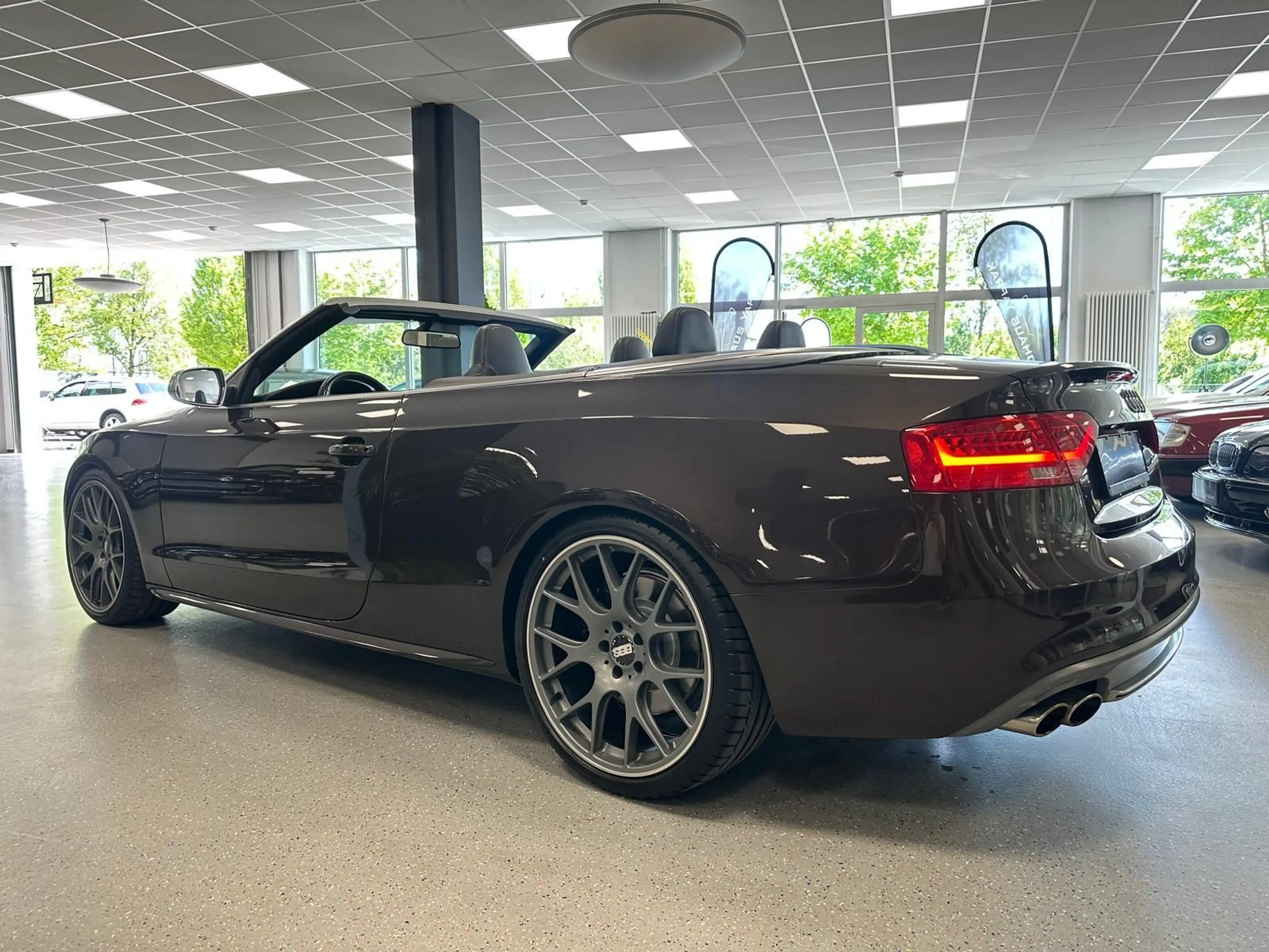 Audi S5 Cabriolet 3.0 TFSI Quattro|1HD|BBS|KW|Service — photo 13