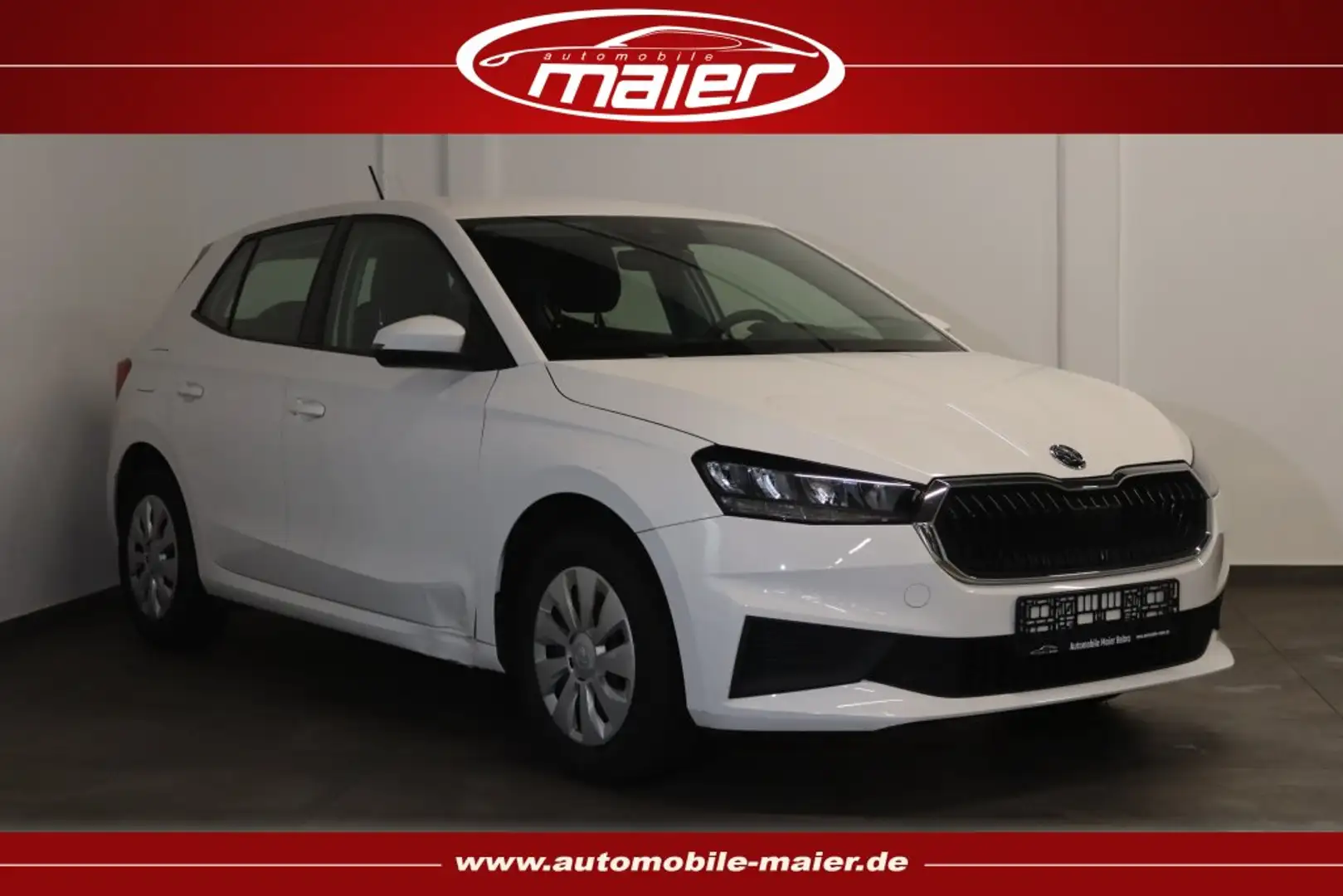Skoda Fabia -Smart Link-LED-DAB-SHZ-Klima-PDC- Weiß - 1