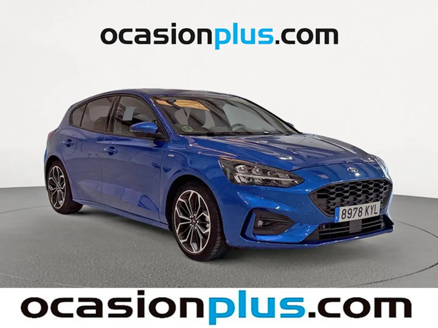 Ford Focus 1.0 Ecoboost Auto-S&S ST-Line 125 Blau - 2