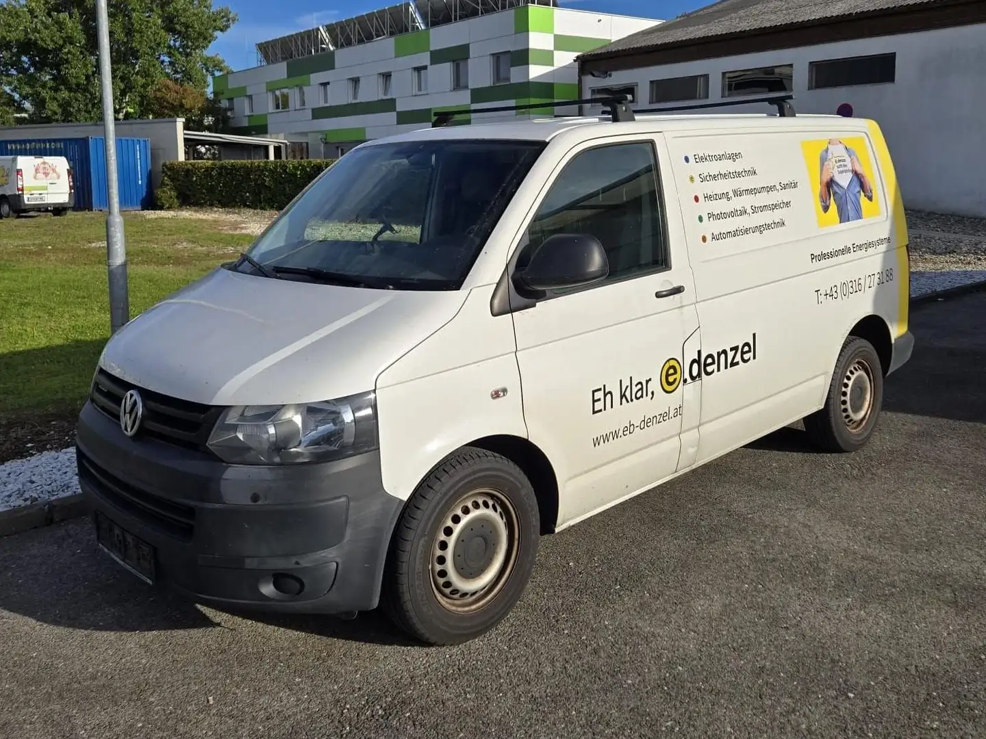 Volkswagen T5 Transporter Kasten MwSt. ausweisbar ** Blanco - 1