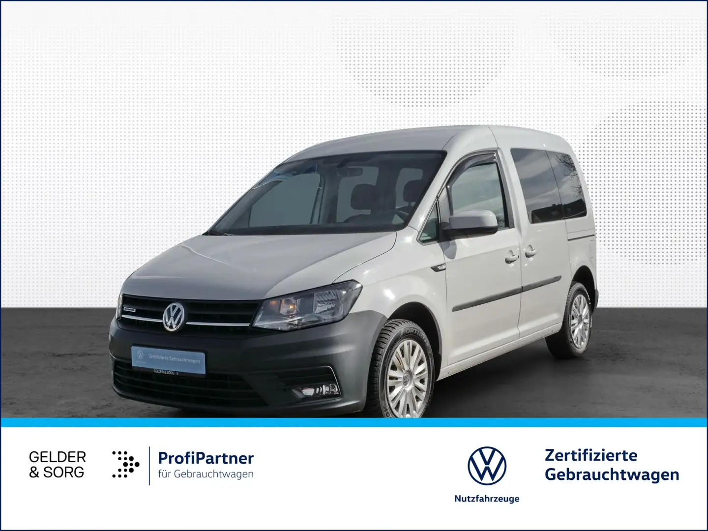 Volkswagen Caddy 1.4 TGI Klima*Licht+Sicht*PDC*Telefon*Sitz Blanc - 1