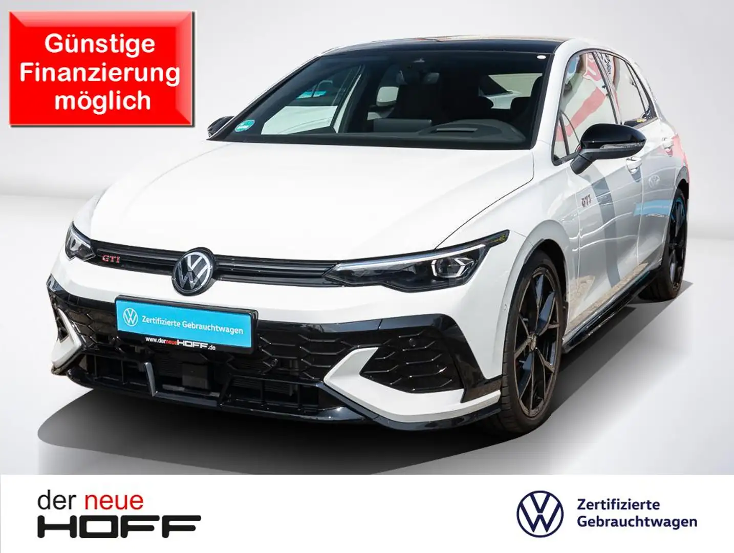 Volkswagen Golf VIII GTI Clubsport Akrapovic Pano Performance Head White - 1