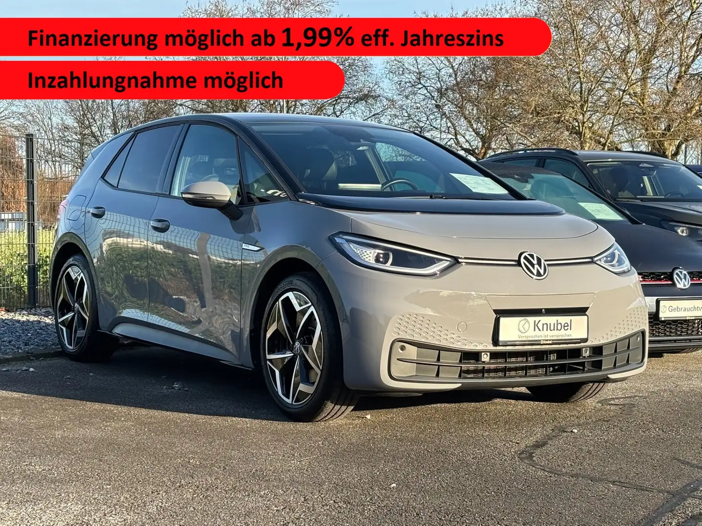 Volkswagen ID.3 Pro Performance IQ.Light Navi AHK TravelAss. Pa... Grau - 1