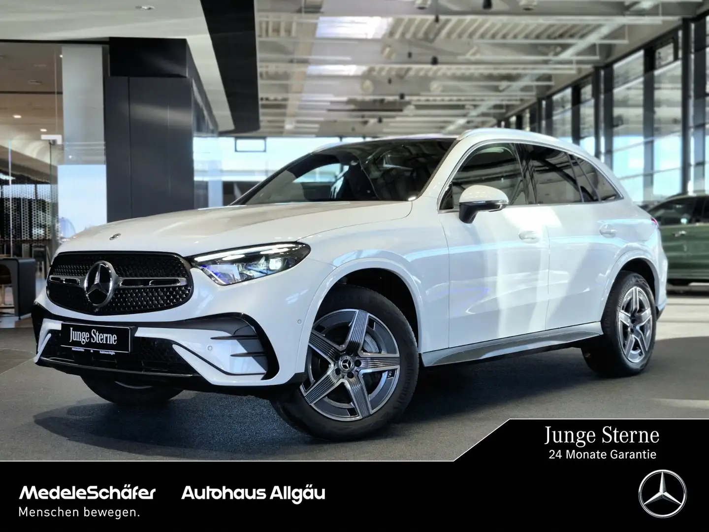 Mercedes-Benz GLC 400 GLC 400 e 4M AMG AHK 360° Pano D-Light Distronic Blanc - 1