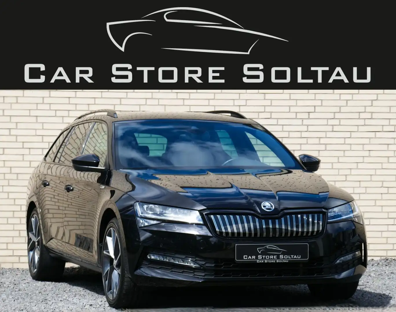 Skoda Superb iV SPORTLINE Stdhzg. Columbus 360Cam AHK Noir - 1