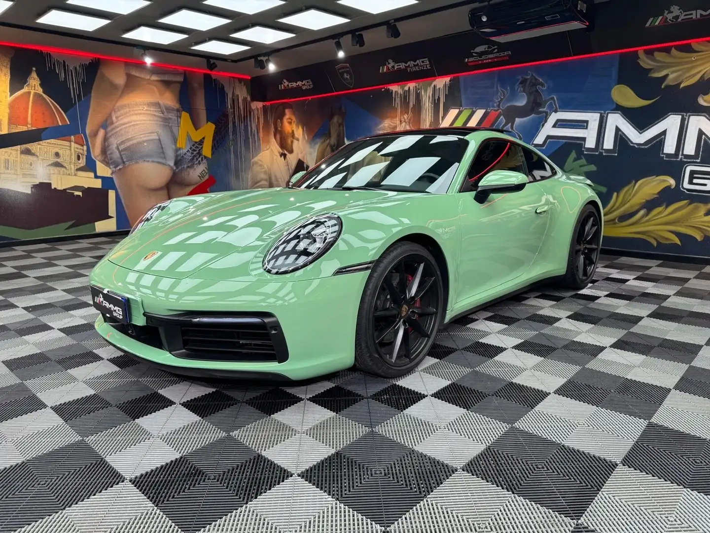 Porsche 911 911 Carrera 4S Vert - 1
