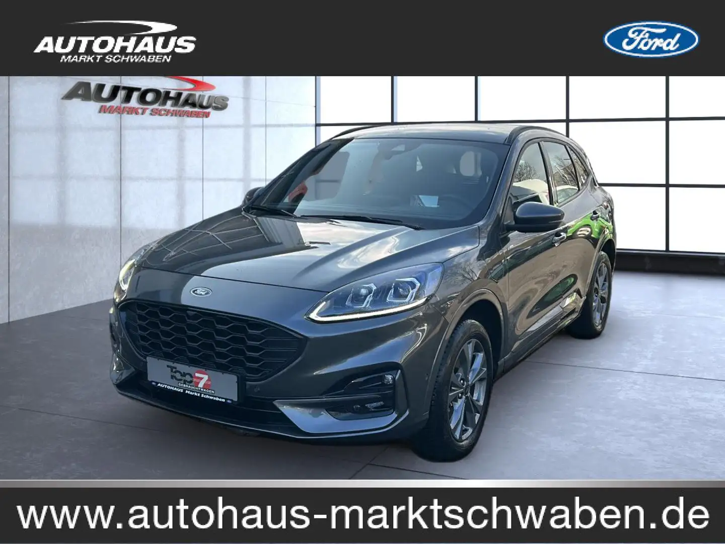 Ford Kuga Plug-In Hybrid ST-Line Bluetooth Navi LED Gris - 1