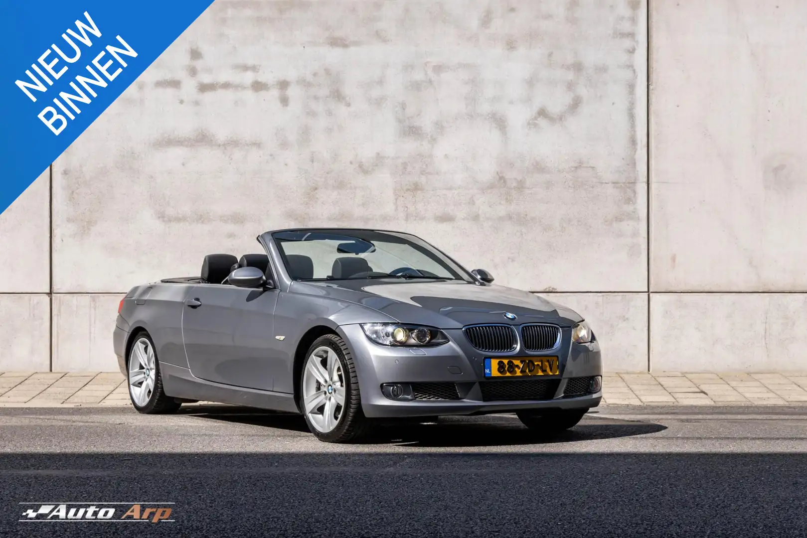 BMW 335 3-serie Cabrio 335i High Executive Grijs - 1