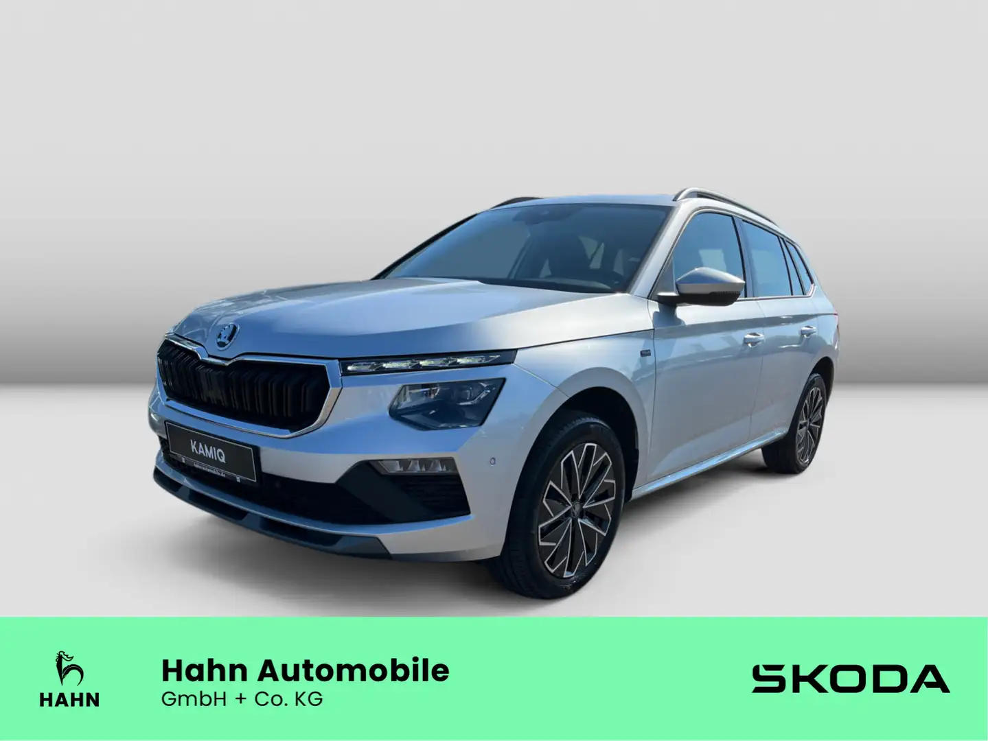 Skoda Kamiq Tour 1,0 TSI LED Klimaaut Kessy PDCv/h SHZ Argent - 1