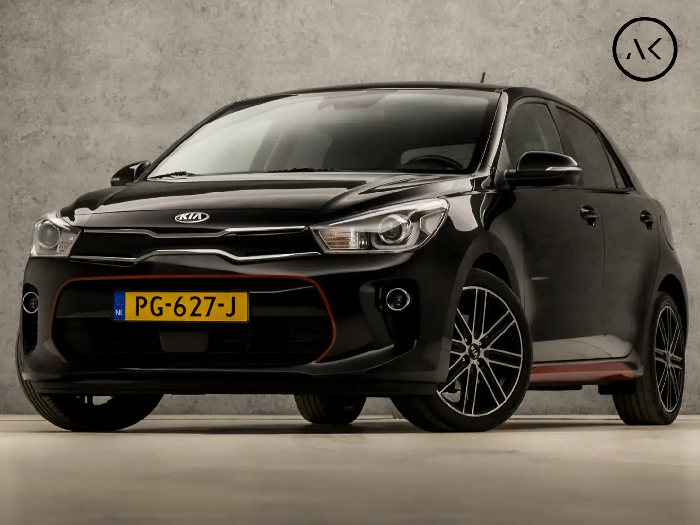 Kia Rio 1.0 TGDI Dynamic Sport (APPLE CARPLAY, NAVIGATIE, Zwart - 1