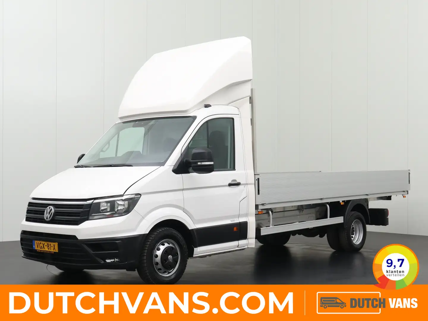 Volkswagen Crafter 2.0TDI 177PK DSG Automaat Chassis-Cabine | Navigat Wit - 1
