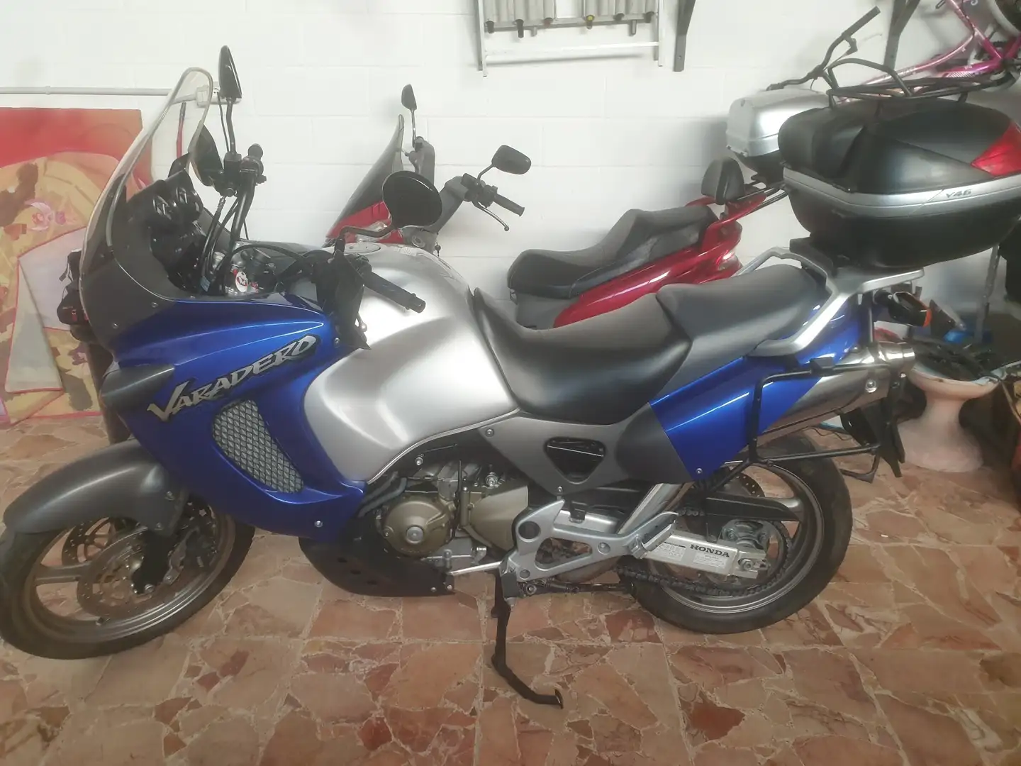 Honda XL 1000 Blau - 2