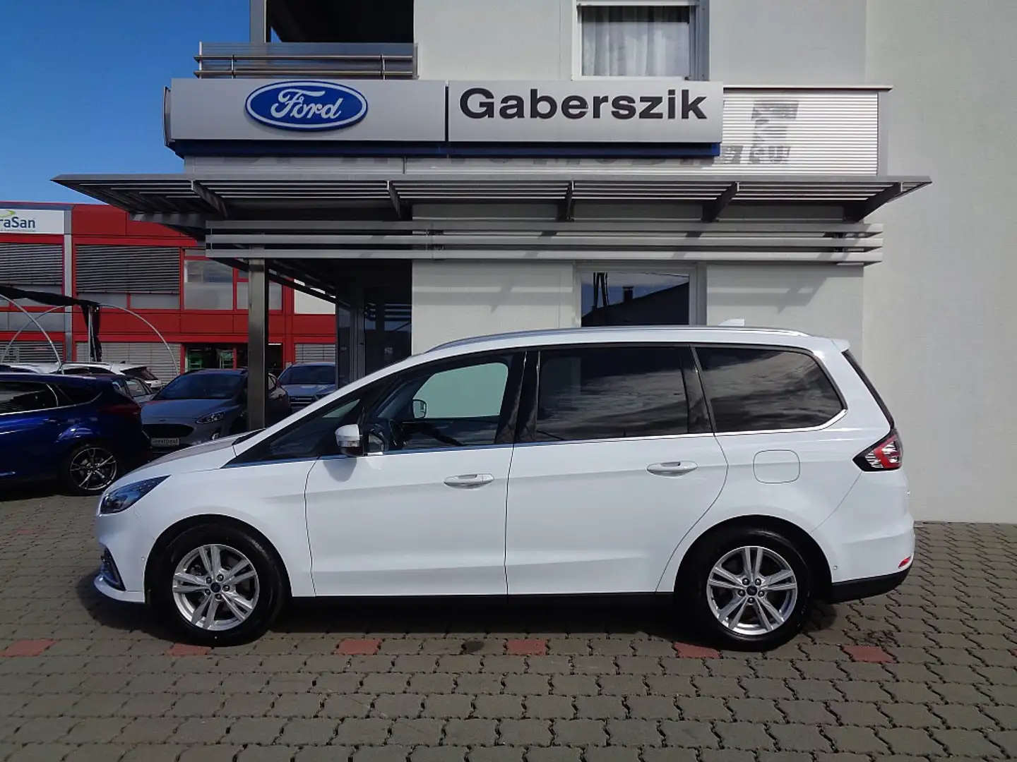 Ford Galaxy 2,5 Duratec Hybrid Titanium Aut. Blanc - 2