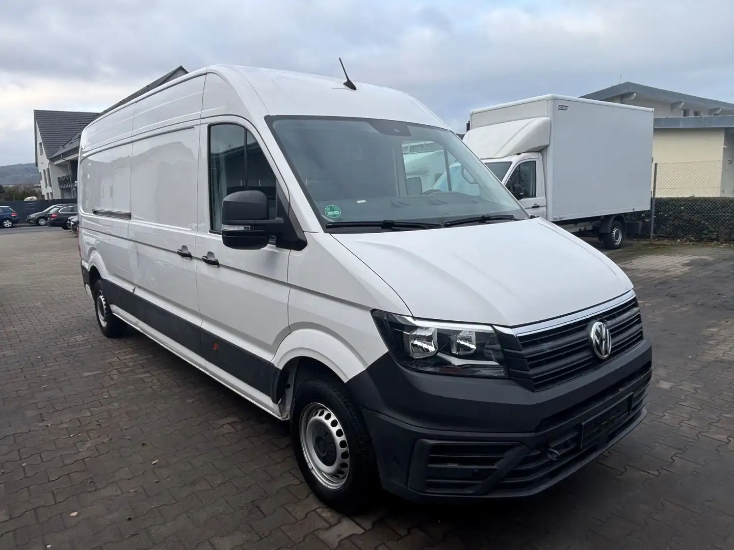 Volkswagen Crafter 35 lang Hochdach Maxi Automatik Klima Weiß - 2