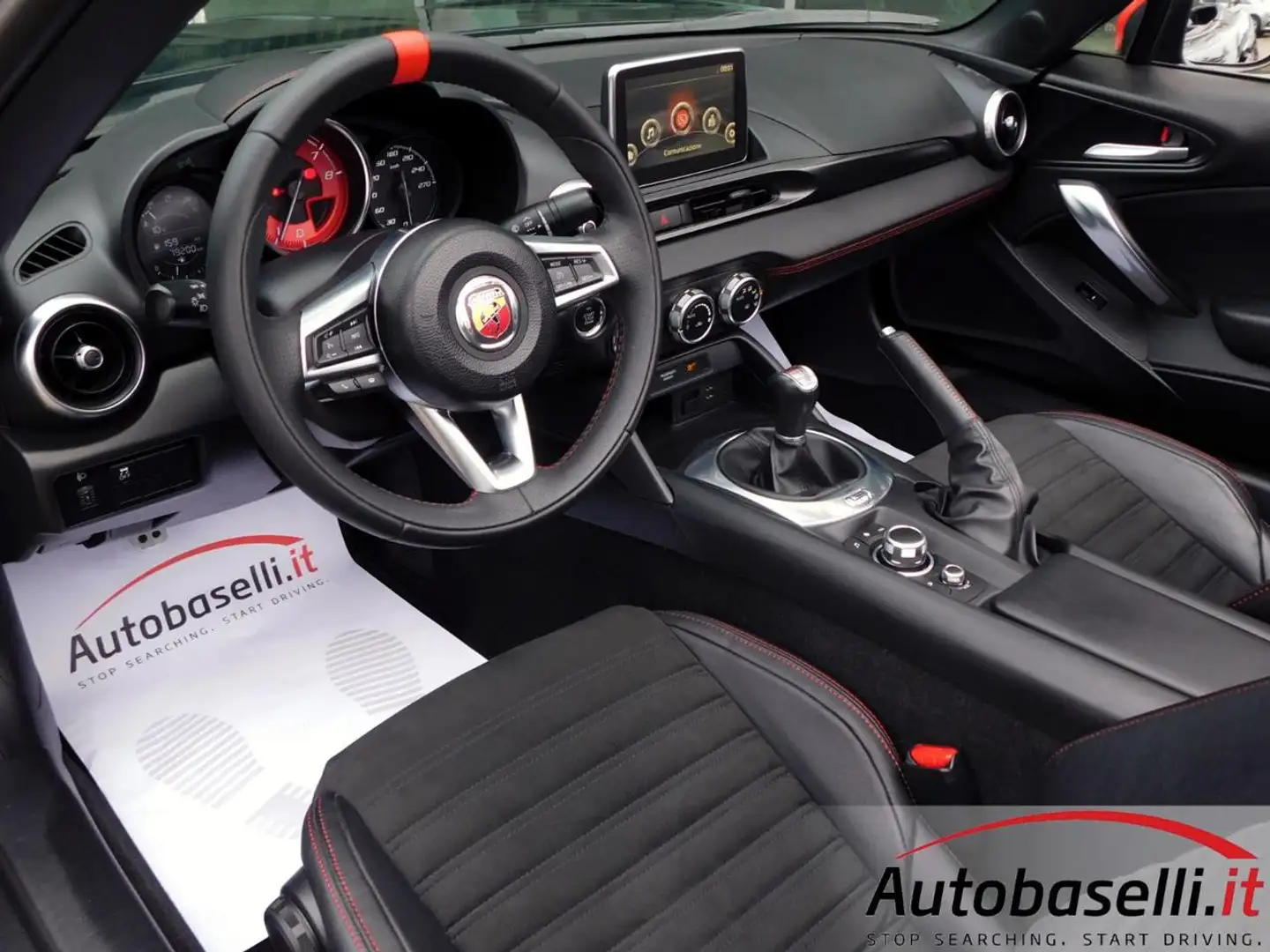 Abarth 124 Spider 1.4 TURBO MULTIAIR 170CV 70° - UNICO PROPRIETARIO Schwarz - 2
