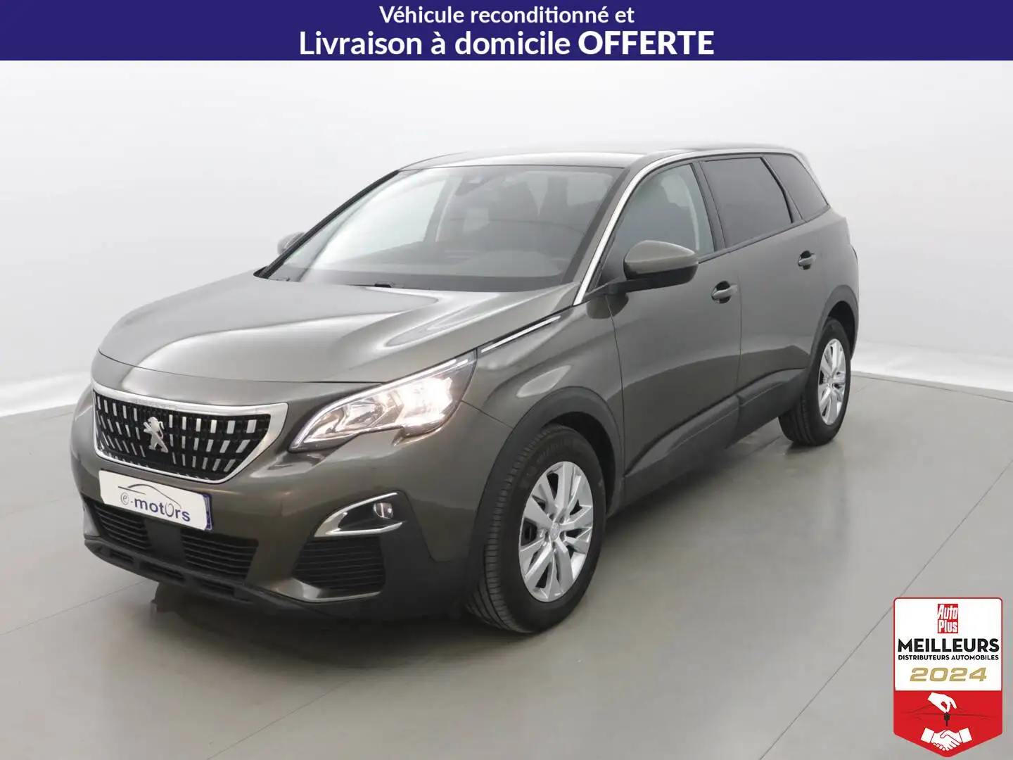 Peugeot 5008 PureTech 130 EAT8 Active +GPS Gris - 1