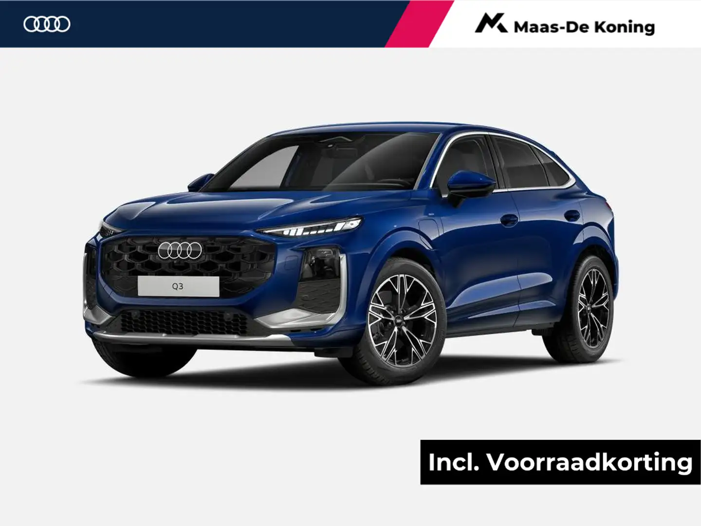 Audi Q3 Sportback 1.5 TFSI e-hybrid S edition 272 PK · Tec Azul - 1