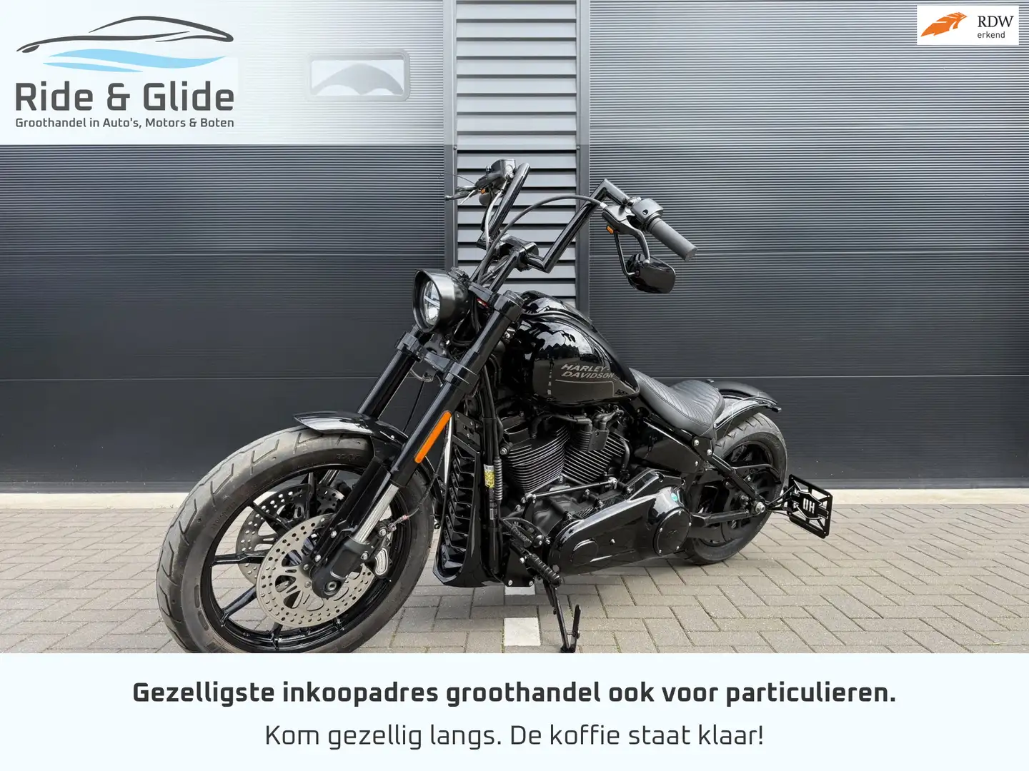 Harley-Davidson Low Rider Chopper 117 FXLRST ST11DKM GARANTIE BTW Negro - 1