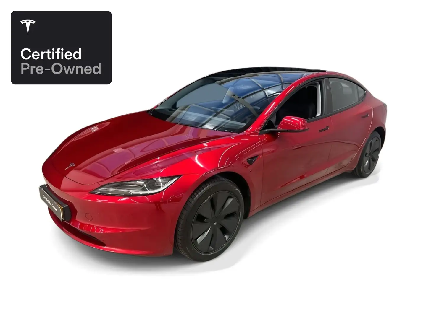 Tesla Model 3 Rear-Wheel Drive “Certified Pre-Owned” Rouge - 1