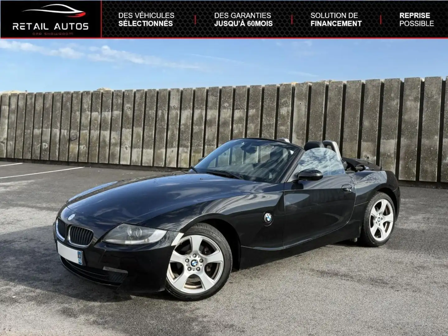 BMW Z4 roadster 2.0i 150ch Confort Schwarz - 1
