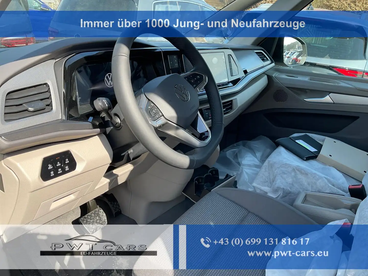 Volkswagen T7 Multivan eHybrid 4M Business LÜ, 7-Sitzer, AHK, IQ.Light... Schwarz - 1