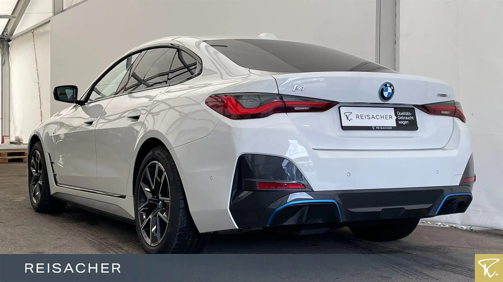 BMW i4 A EDRIVE40 M Sport LCPro SHZ 360 HuD HiFi 18" Blanc - 2
