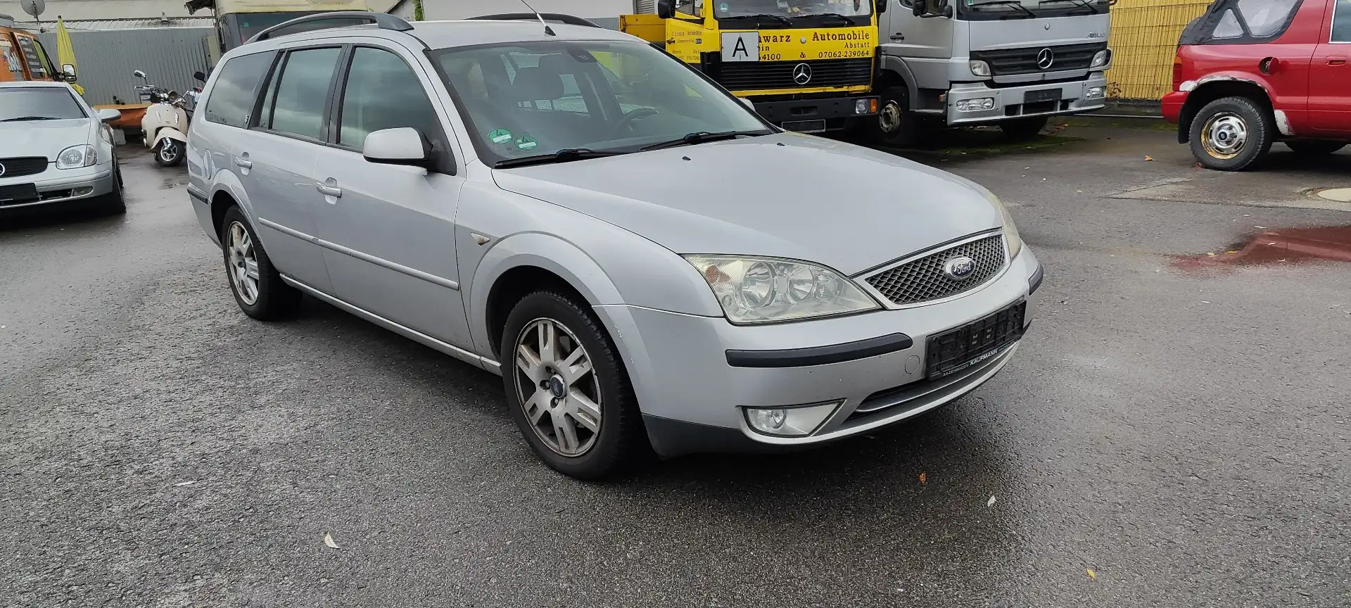 Ford Mondeo Ghia gepflegt, voll Funktionsfähig,Klima, AHG Silber - 2