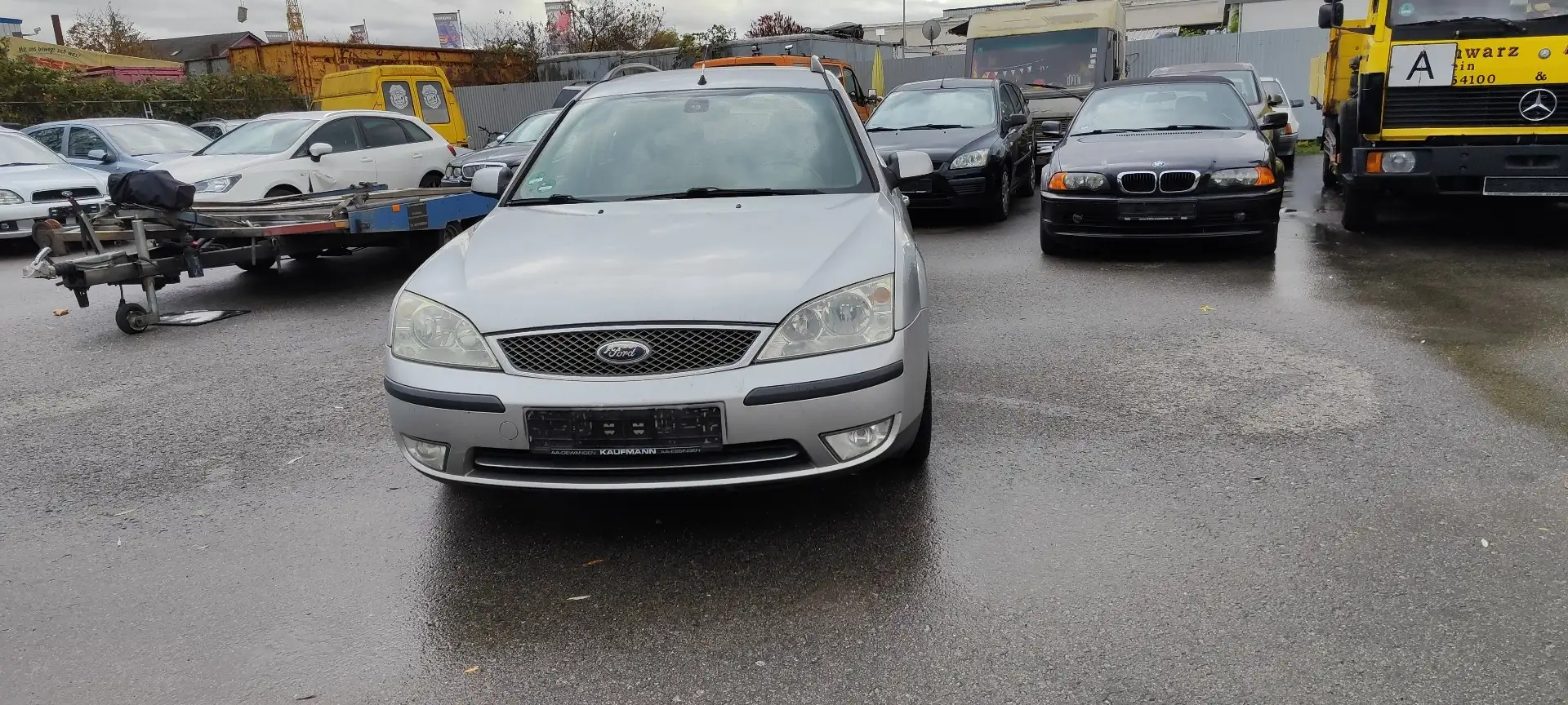 Ford Mondeo Ghia gepflegt, voll Funktionsfähig,Klima, AHG Silber - 1