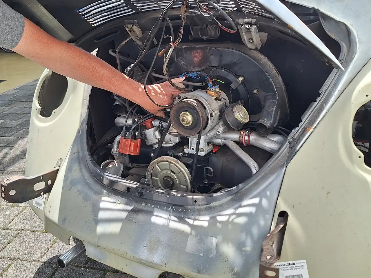 Volkswagen Käfer Oldtimer zum Ausschlachten oder Restaurieren, foto 11