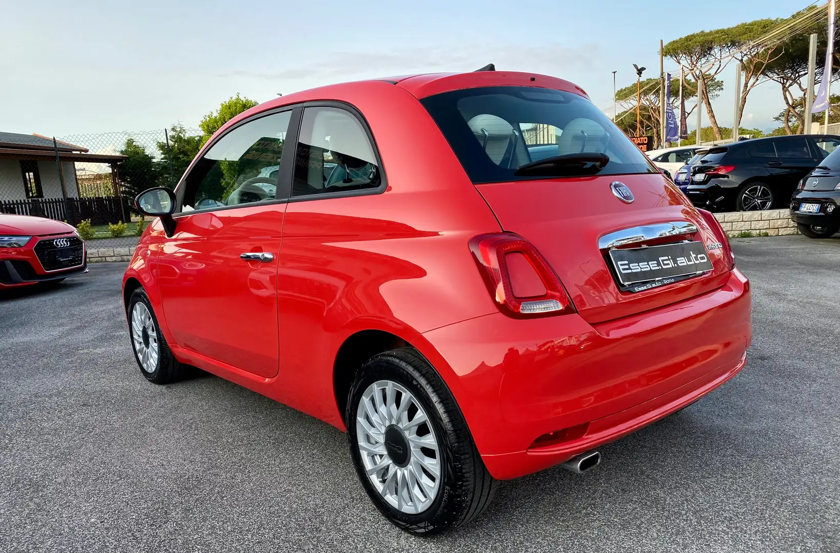Fiat 500 LOUNGE POSS.PACK MEDIA **VED.NOTE** Rosso - 2