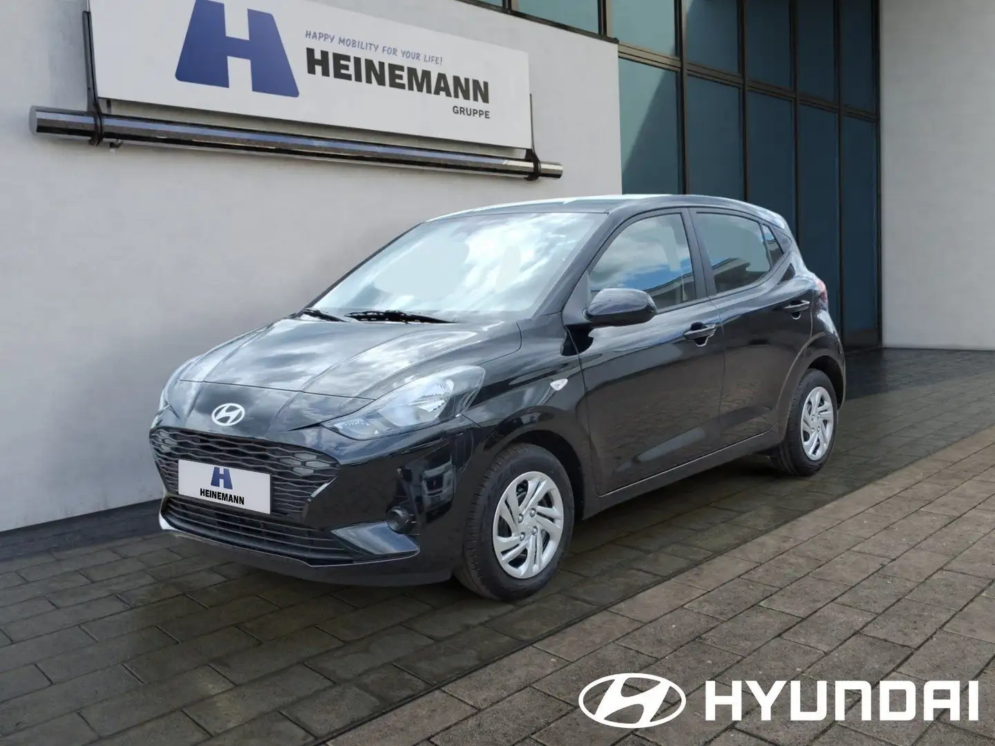 Hyundai i10 1.0 Select -NAVI-KAMERA-CARPLAY-PDC-TEMPOMAT Schwarz - 1