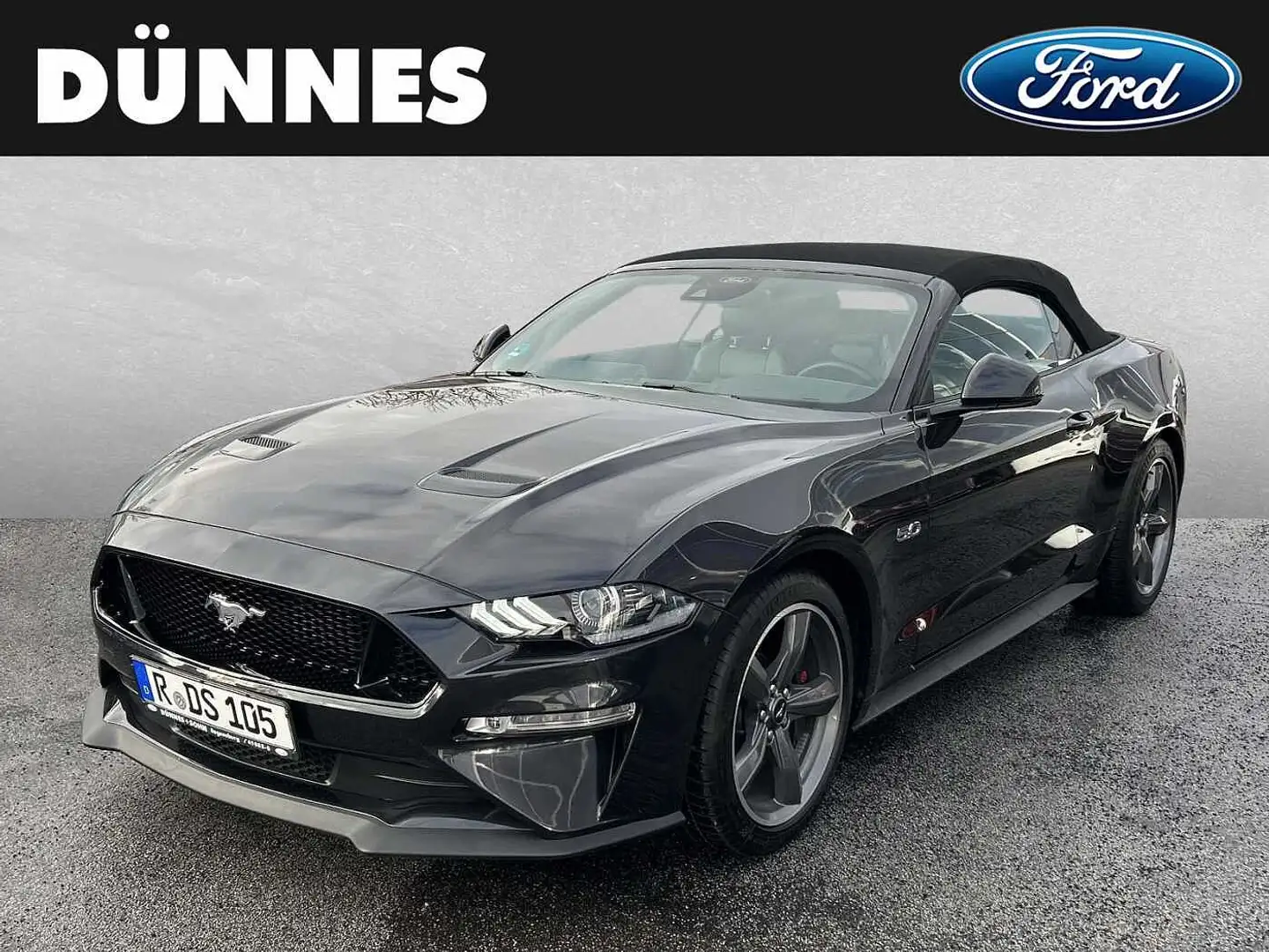 Ford Mustang Convertible 5.0 Ti-VCT V8 Aut. GT Grau - 1