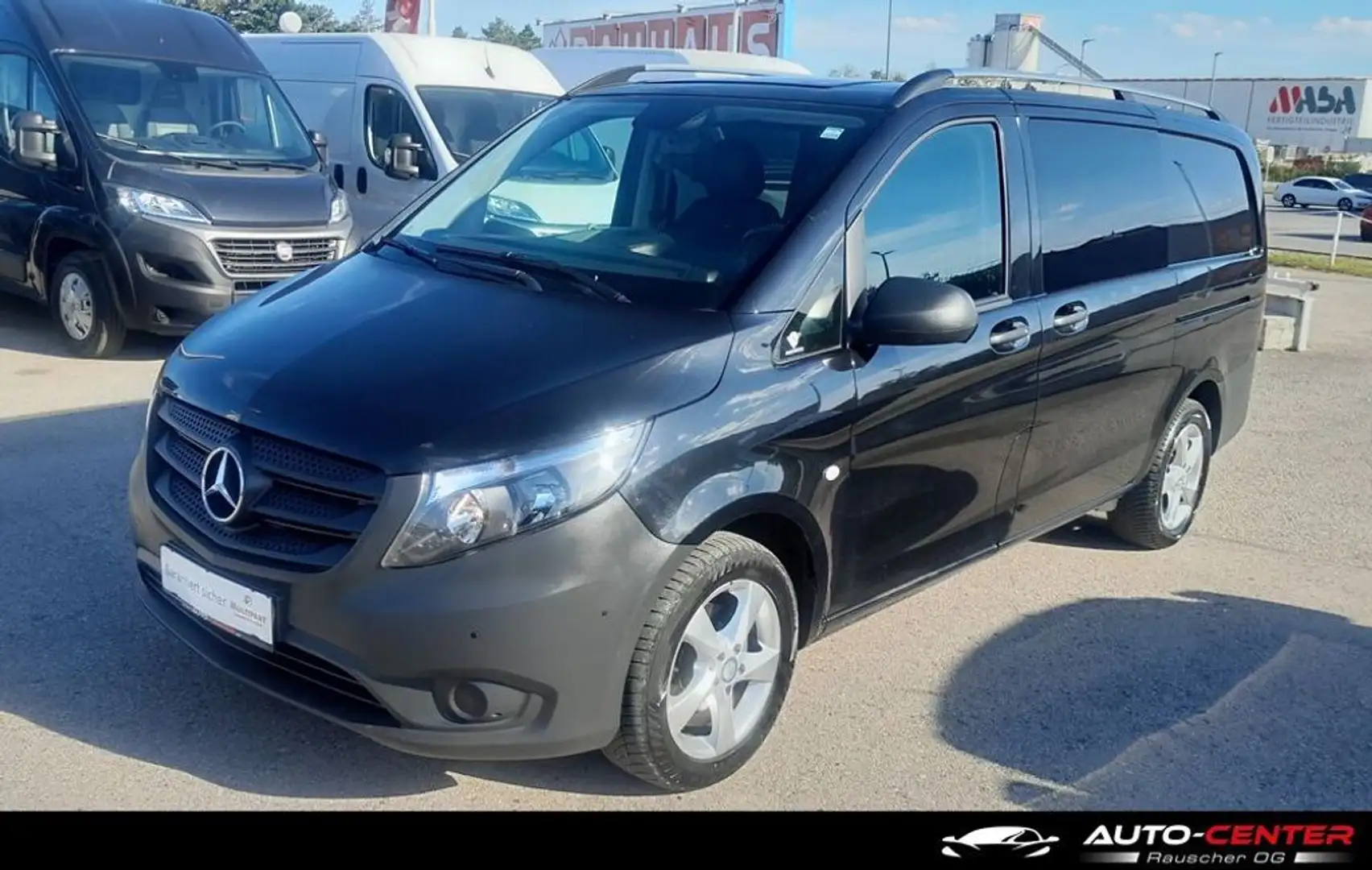 Mercedes-Benz Vito 116 lang *Schiebtür Li Re, Netto €20.825,-* Schwarz - 1