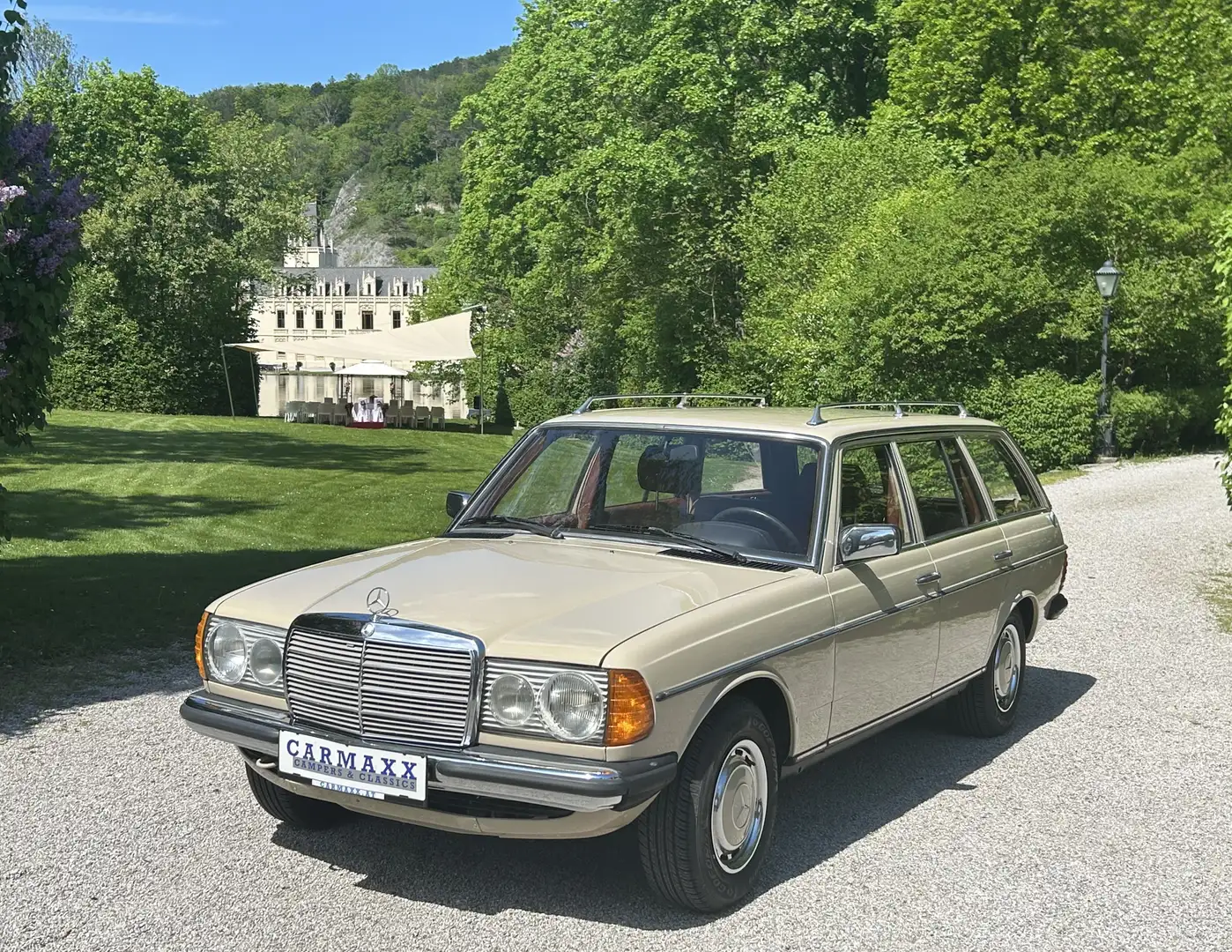 Mercedes-Benz E 230 W123 - 230TE Kombi, Top-Zustand Béžová - 1