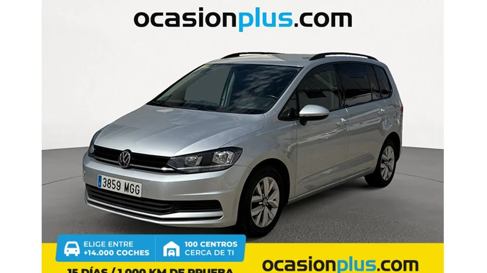 Volkswagen Touran 1.6TDI CR BMT Advance DSG7 85kW Plateado - 1