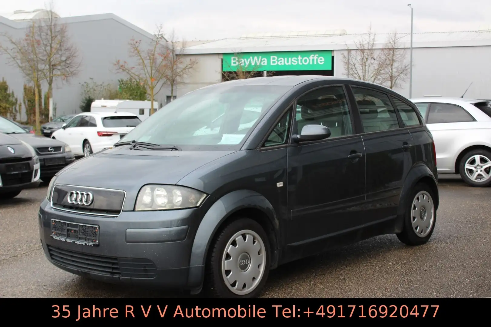 Audi A2 1.6 FSI, Klima, Einparkhilfe, TÜV neu Gris - 1
