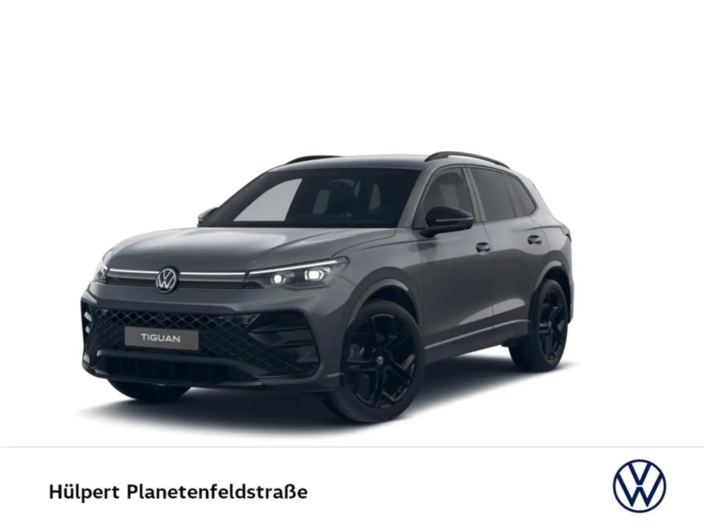 Volkswagen Tiguan 2.0 R-LINE DSG 4X4 BLACKSTYLE AHK eKLAPPE Gris - 1
