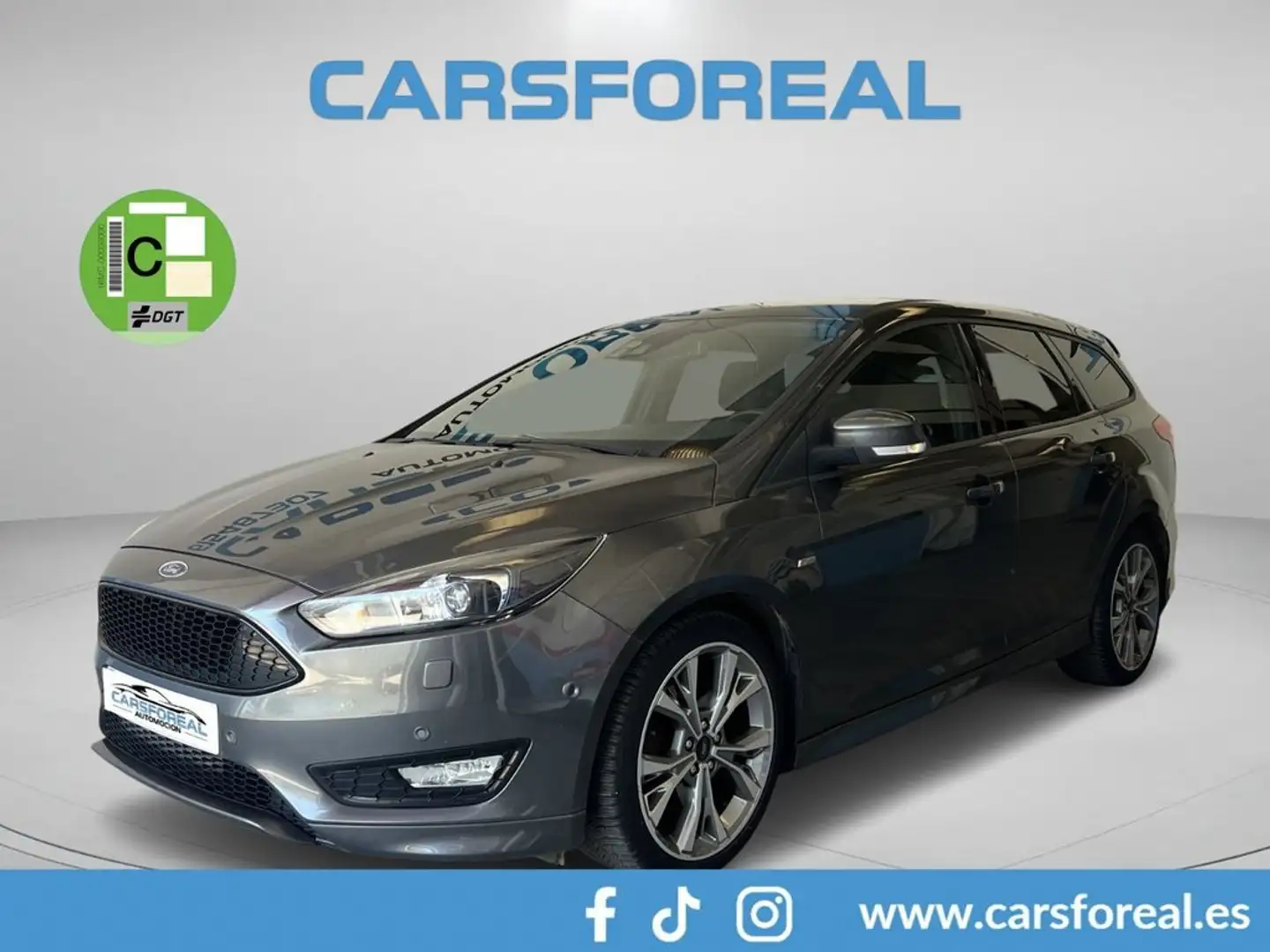 Ford Focus 1.5 Ecoboost 135kW ST-Line SportBr Gris - 1