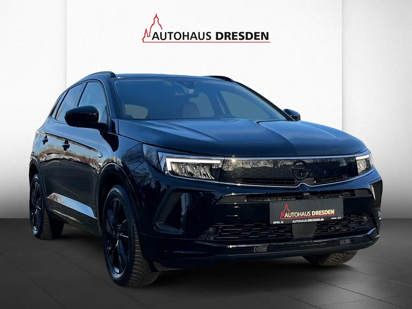 Opel Grandland X 1.2 Turbo GS Line LED+Navi+SHZ+Kam. Schwarz - 2