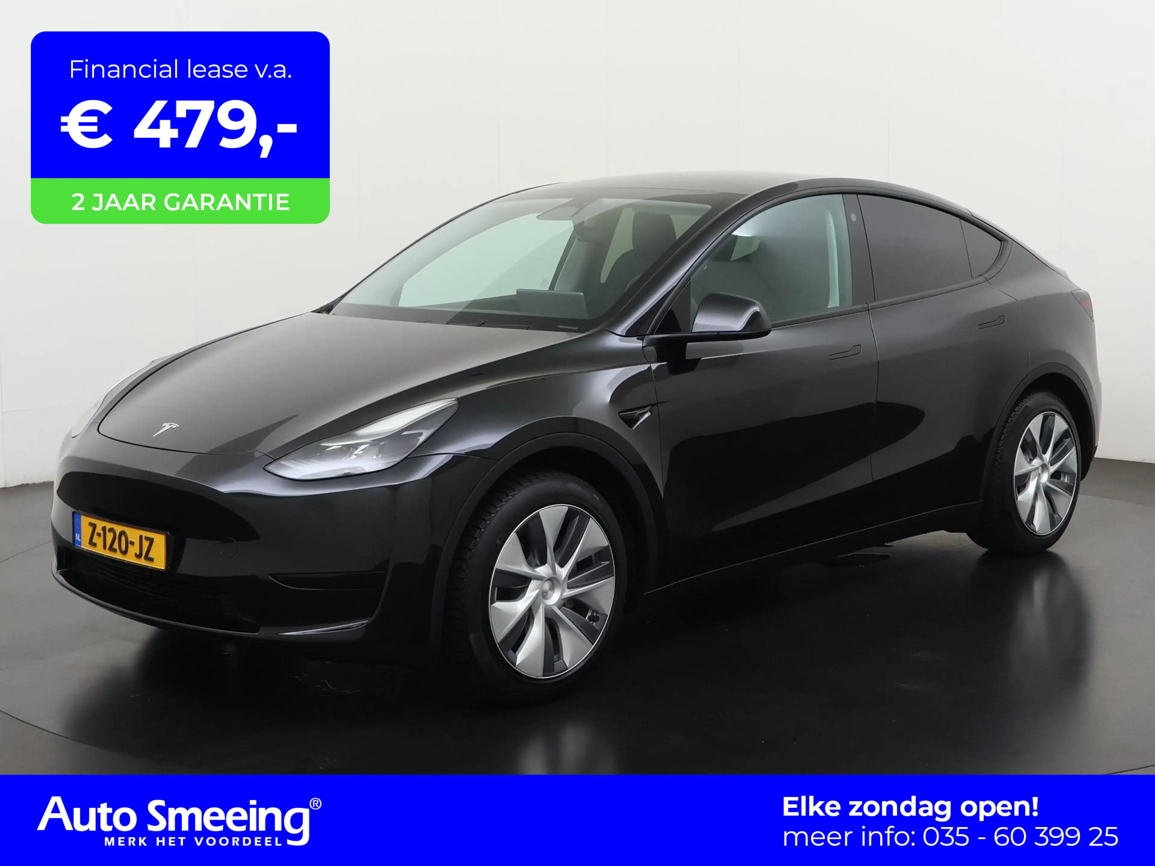 Tesla Model Y RWD 58 kWh | SOH 93% | Panoramadak | Zondag Open!