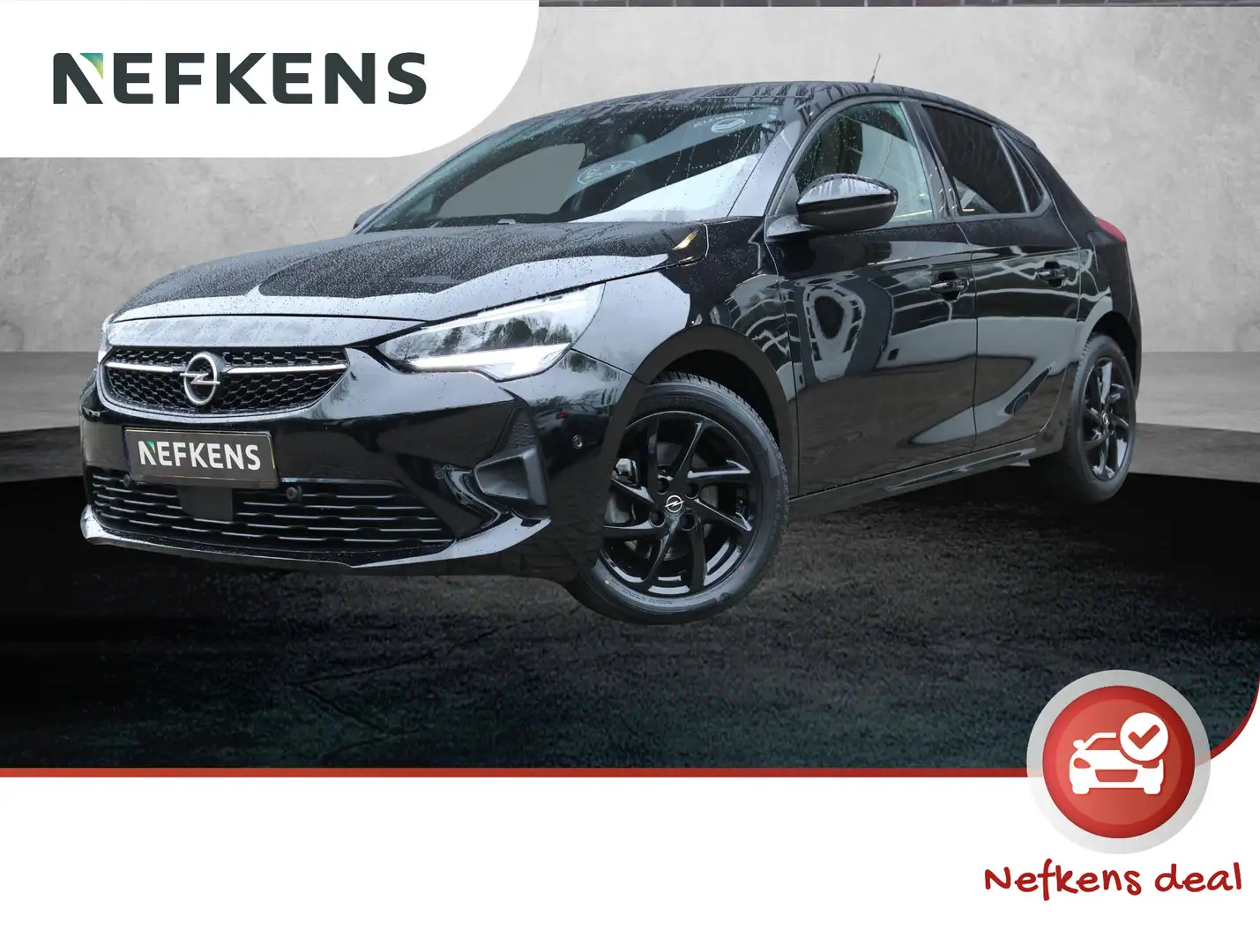 Opel Corsa GS-Line 130pk Automaat | Stoelverwarming | Dodehoe Schwarz - 1