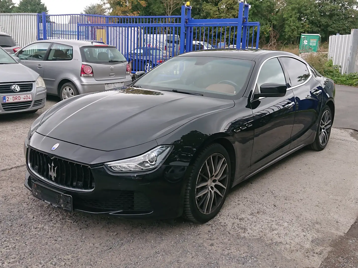 Maserati Ghibli 3000cc diesel 186000km carnet 2014 1er prop Zwart - 2
