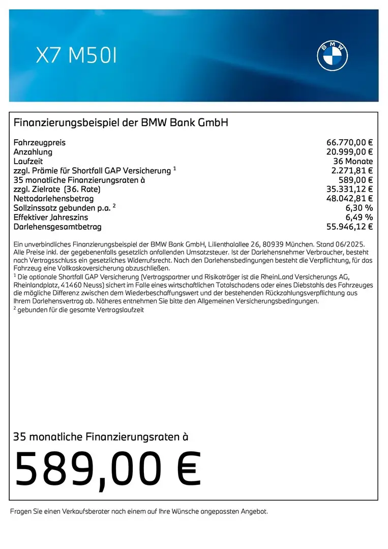 BMW X7 M 50i Gestiksteuerung Head-Up HK HiFi DAB AHK Zwart - 2