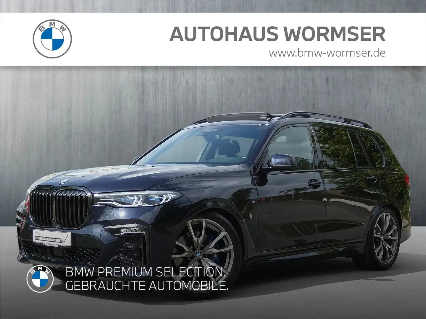 BMW X7 M 50i Gestiksteuerung Head-Up HK HiFi DAB AHK Negro - 1