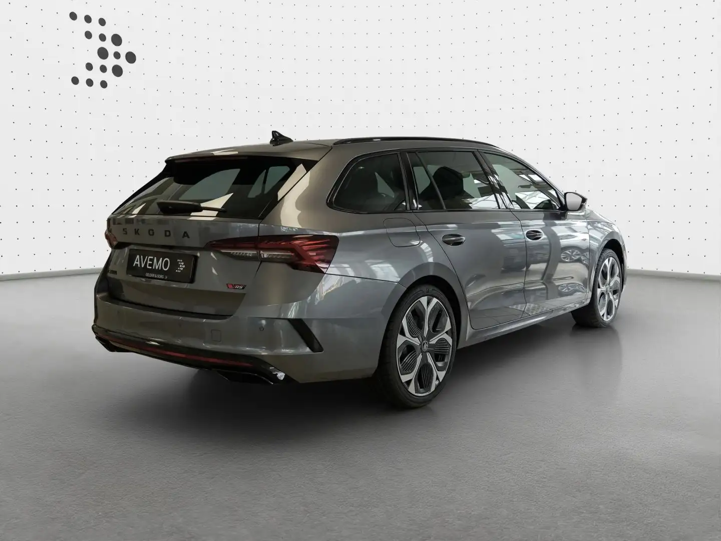 Skoda Octavia Combi RS 2.0 TSI DSG PANO|AHK|DCC|ACC Gris - 2