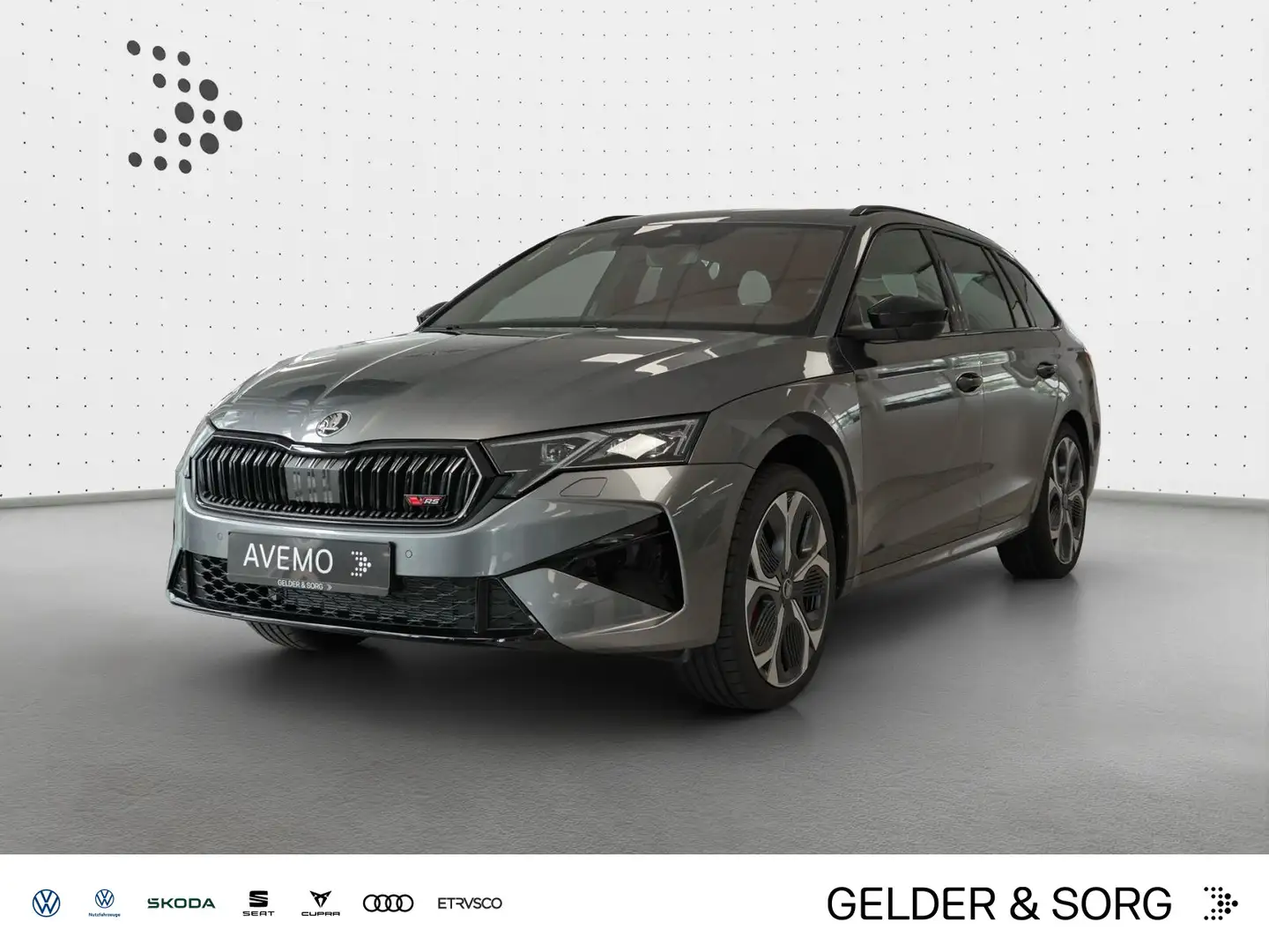 Skoda Octavia Combi RS 2.0 TSI DSG PANO|AHK|DCC|ACC Grijs - 1