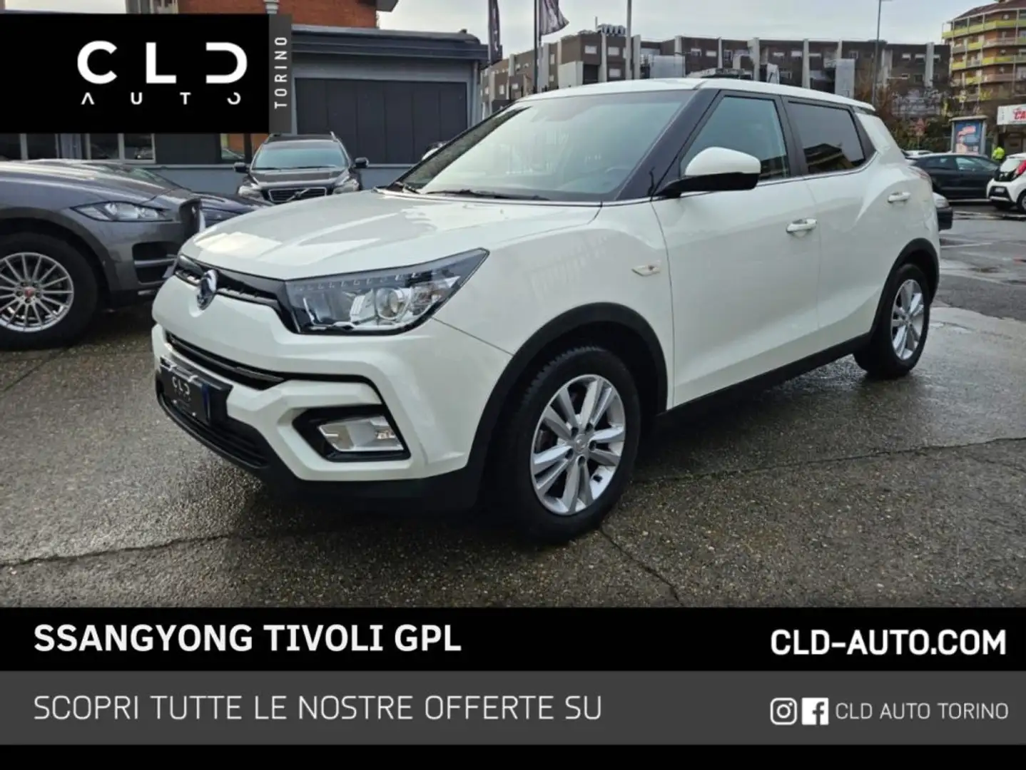 SsangYong Tivoli 1.6 2WD Bi-fuel GPL Bianco - 1